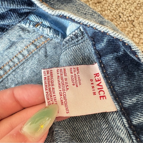 Revice Denim High Rise Mom Jeans 27 - Picture 4 of 6
